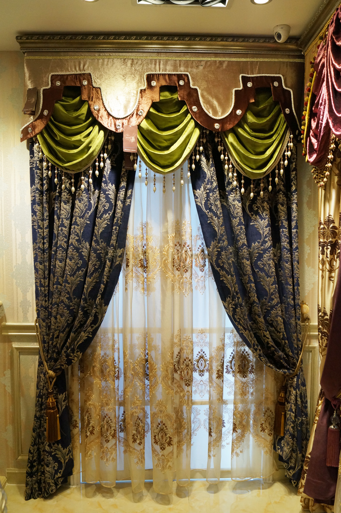 歐式風格窗簾